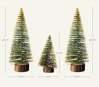 Buy Set of 4 Christmas Decorations Items Includes Mini Christmas Tree with Fairy Lights for Side Table, Center Table, Home, Bedroom, Living Room Decoration | sams toy world Sam's Toy World  Sams toy world shop in Ahmedabad Gujarat 