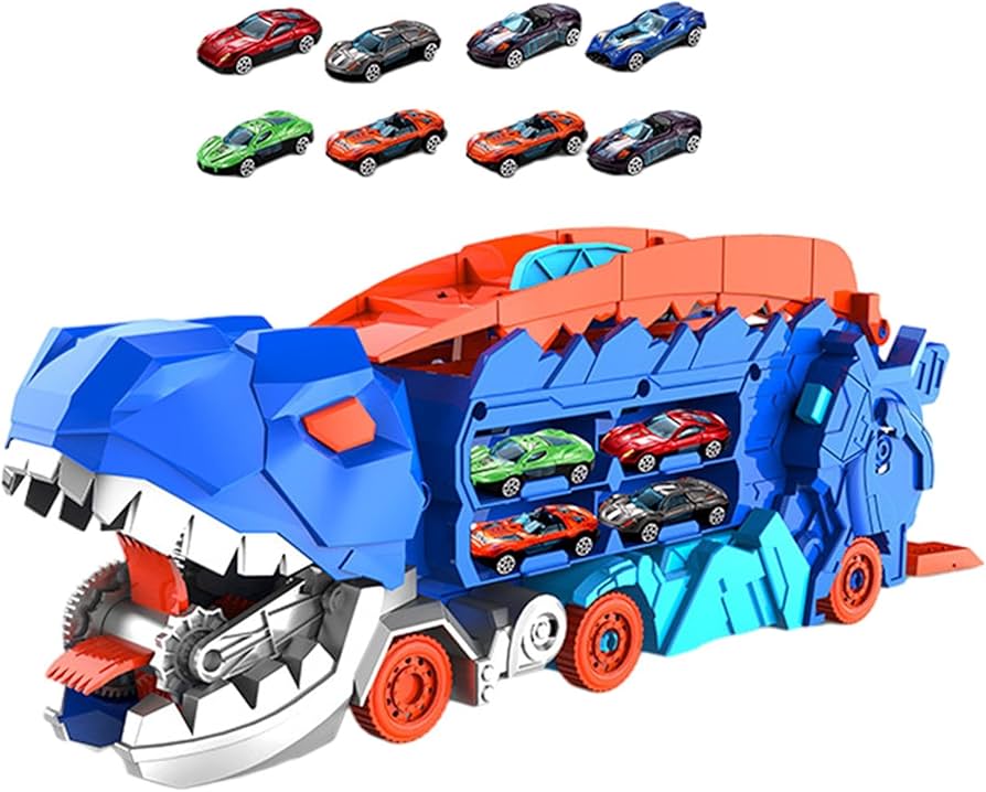 Buy Dinosaur Parking Lot Playset for Kids – 2-in-1 Dino Garage with Launcher, Storage Compartment & 1:64 Alloy Mini Racing Cars, Transforming Dinosaur Car | sams toy world Sam's Toy World  Sams toy world shop in Ahmedabad Gujarat 