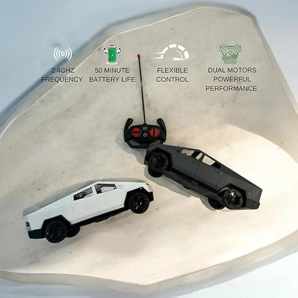 Buy Tesla Cybertruck Toy Car – 2.4GHz Remote Controlled Vehicle with Lights | Electric Toy Car for Kids | 1:14 Scale Stylish Remote Controlled Truck | sams toy world Sam's Toy World  Sams toy world shop in Ahmedabad Gujarat 