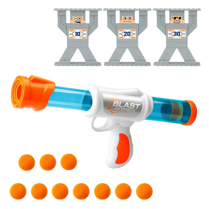 Buy Foam Ball Blaster Toy Gun Soft Bullet Air Gun Pistol Soft Bullet Toy Air Soft Guns for Kids samstoy.in Sams toy world shop in Ahmedabad Gujarat 