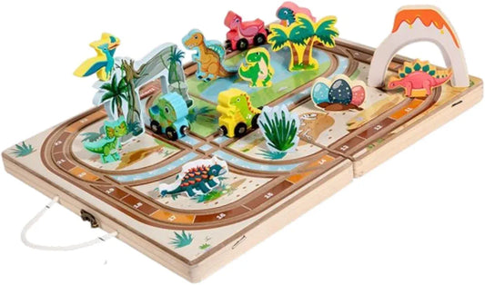 Buy Two in one Wooden Take Along Tabletop with Storage Box Play Set for Parents Home Travel Dinosaur Tracks|Toys & Hobbies | Preschool Toys & Pretend Play | Playskool|1 Wooden Take Along Tabletop Set | Sams toy world samstoy.in Sams toy world shop in Ahmedabad Gujarat 