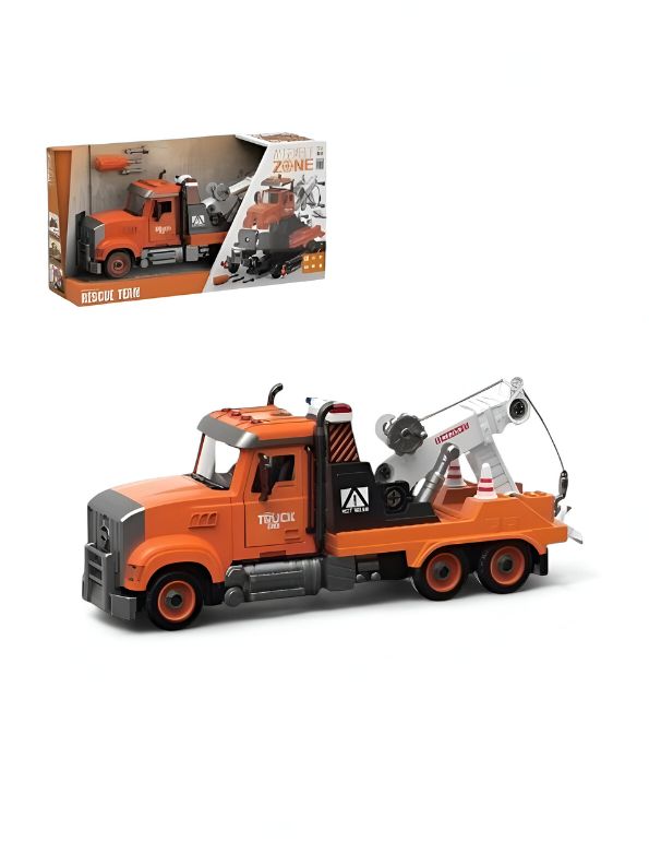 Buy Road Rescue – Interactive Emergency Truck with Lights & Sounds Vehicle Toy for Kids | Educational & Durable Playset samstoy.in Sams toy world shop in Ahmedabad Gujarat 