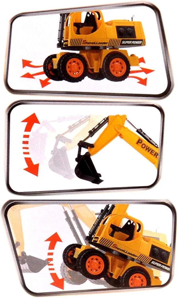 Buy JCBB Cheetah Remote Control and LED Flash Lights JCB B Plastic Truck |sams toy world samstoy.in Sams toy world shop in Ahmedabad Gujarat 
