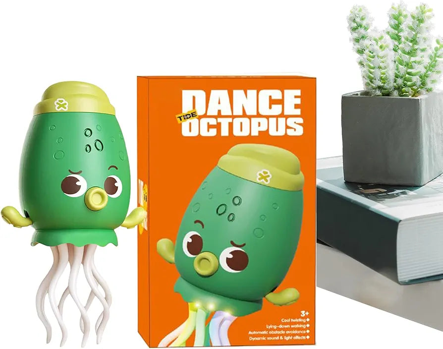 Buy Dancing Octopus Toy Electric Octopus Dancing Toy Automatic Dancing Octopus with LED Lights and Music| USB Rechargeable samstoy.in Sams toy world shop in Ahmedabad Gujarat 