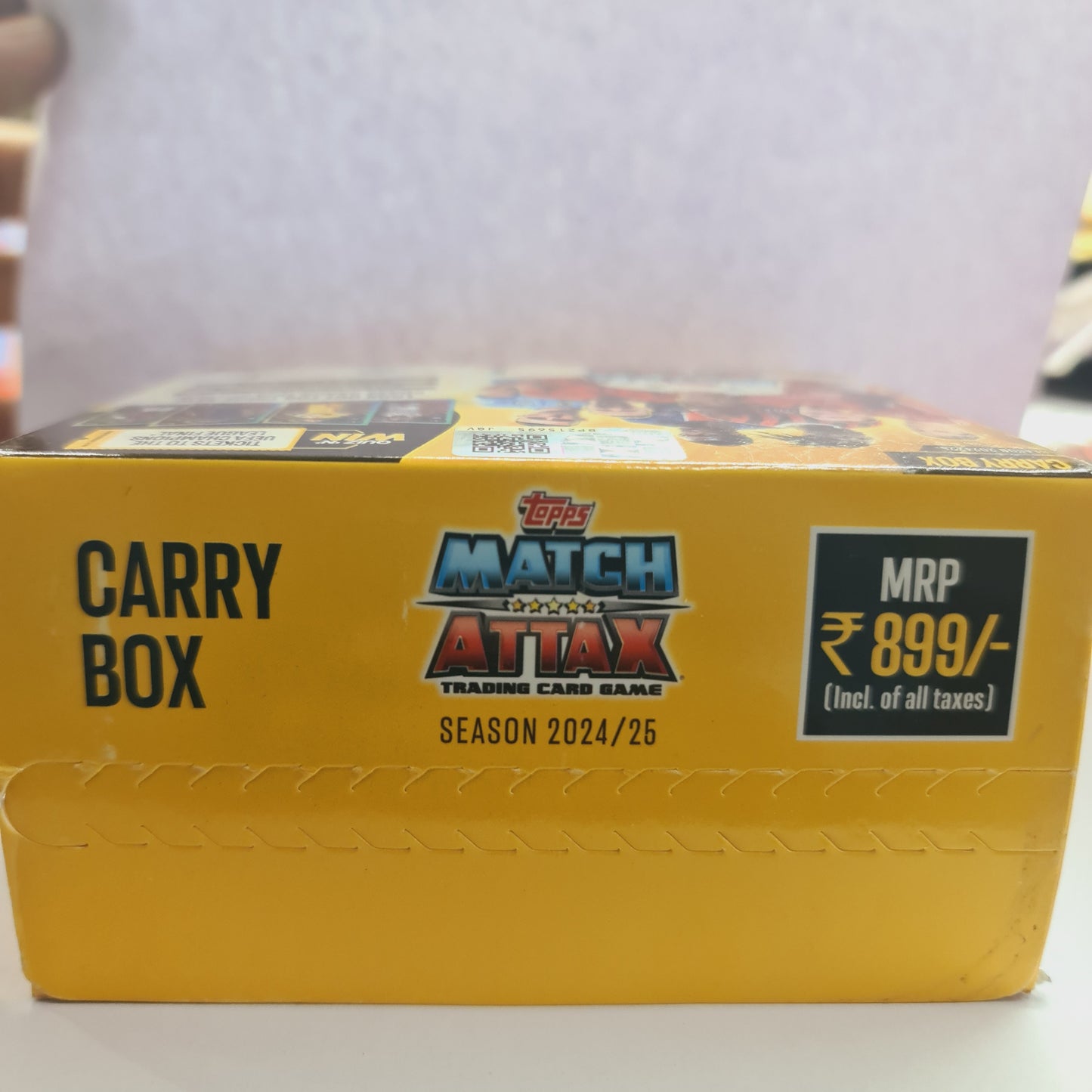 Topps Match Attax 24/25 Football Card Carry Box pack MRP ₹:899 | SAMS TOY WORLD | AHMEDABAD