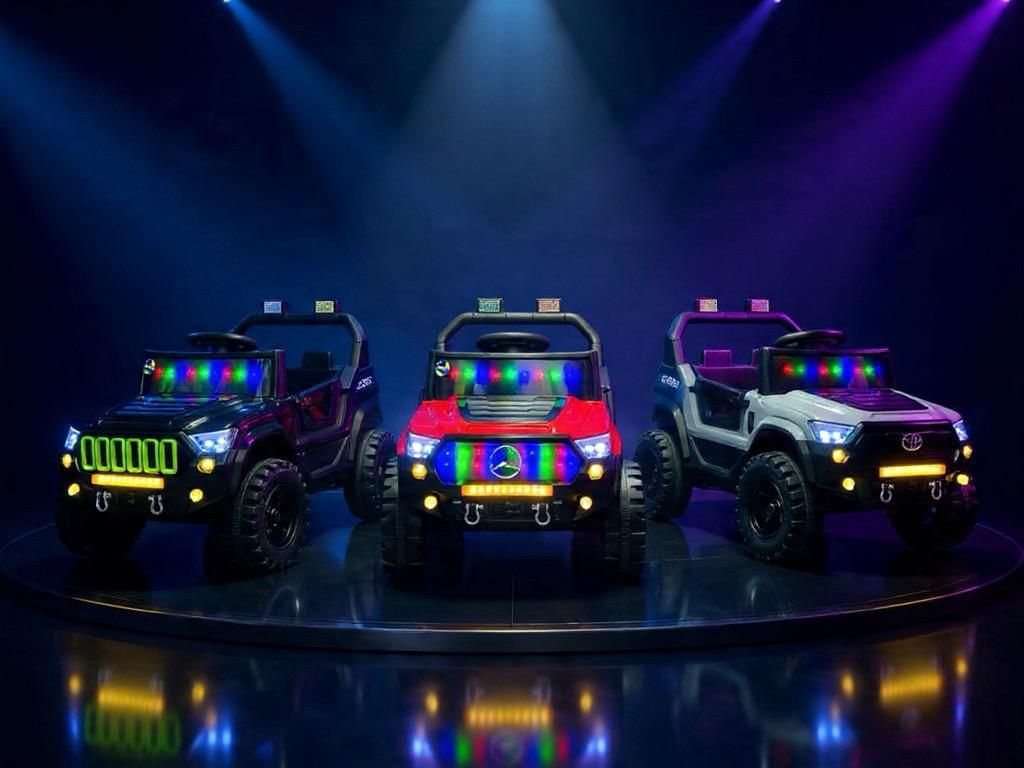 Buy Kids Ride On Jeep 4x4 Heavy Duty 2026| with remote control  | make in Gujarat | visit the kids Car Store samstoy.in Sams toy world shop in Ahmedabad Gujarat 