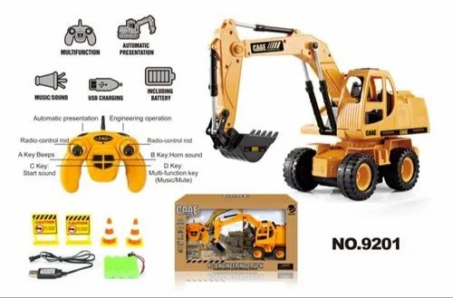 Buy JCBB Cheetah Remote Control and LED Flash Lights JCB B Plastic Truck |sams toy world samstoy.in Sams toy world shop in Ahmedabad Gujarat 