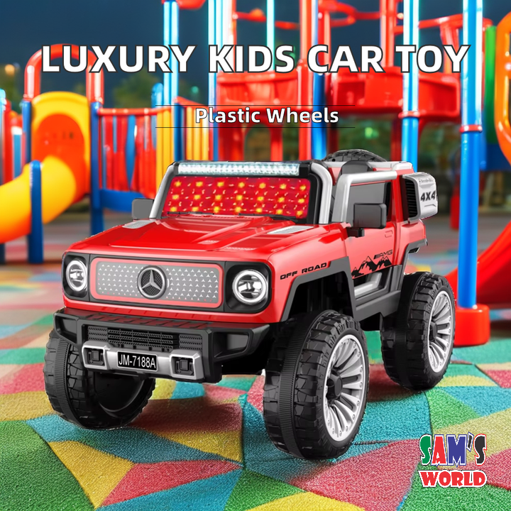 Jumbo-Size | Ride-On 4x4 Battery Operated Jeep For Kids | JM 7188 A | Make in India | Sams Toy Ahmedabad