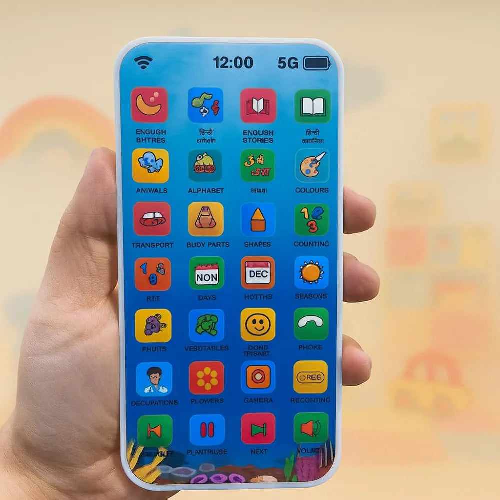 Buy Mini Explorer Talking Flash Card Phone Toy | Rechargeable Learning Mobile  | sams toy world Sam's Toy World  Sams toy world shop in Ahmedabad Gujarat 