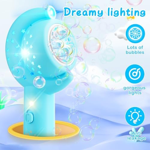 Buy Moon LED Bubble Machine for Kids, Automatic Soap Bubble Toy + 1000 Soap Bubbles/min, Soap Bubble Machine, | sams toy world Sam's Toy World  Sams toy world shop in Ahmedabad Gujarat 