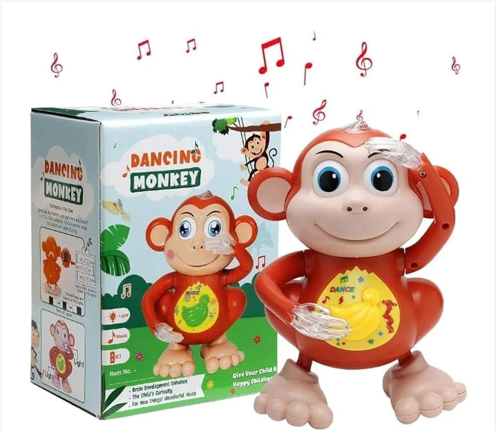 Buy Dancing Monkey Toy for Kids |Fun Musical & Light-Up Toy | for Baby Boys & Girls | sams toy world Sam's Toy World  Sams toy world shop in Ahmedabad Gujarat 