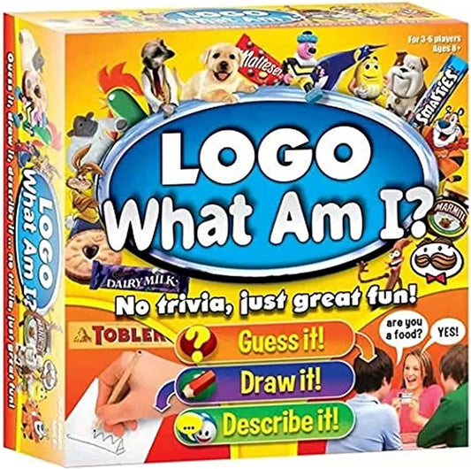 Buy LOGO WHAT AM ? BOARD GAME | play with family friend and party time| Sams Toy world Ahmedabad Gujarat samstoy.in Sams toy world shop in Ahmedabad Gujarat