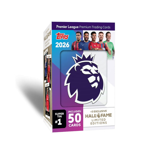 Buy Topps Premier League 2025/26 Debut Edition Super Tin - Random Tin | Sam's Toy World | Ahmedabad Gujarat TOPPS Sams toy world shop in Ahmedabad Gujarat 