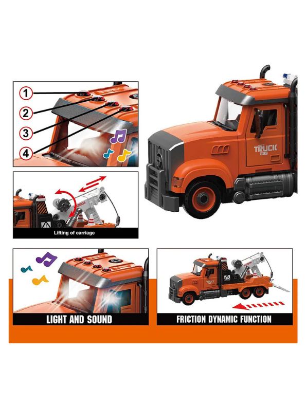 Buy Road Rescue – Interactive Emergency Truck with Lights & Sounds Vehicle Toy for Kids | Educational & Durable Playset samstoy.in Sams toy world shop in Ahmedabad Gujarat 