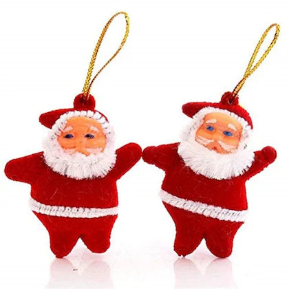 Buy Christmas Tree Decorations Santa Claus Pendant Small Hanging Ornaments Xmas Gift 18 Pcs | sams toy world Sam's Toy World  Sams toy world shop in Ahmedabad Gujarat 