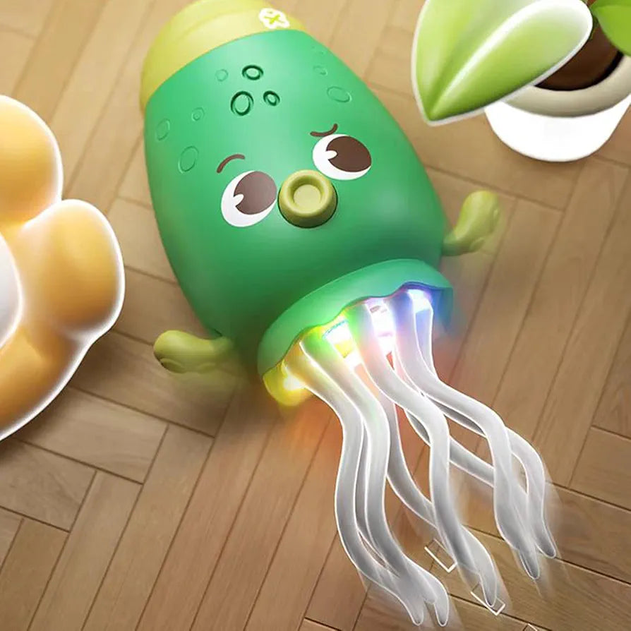 Buy Dancing Octopus Toy Electric Octopus Dancing Toy Automatic Dancing Octopus with LED Lights and Music| USB Rechargeable samstoy.in Sams toy world shop in Ahmedabad Gujarat 