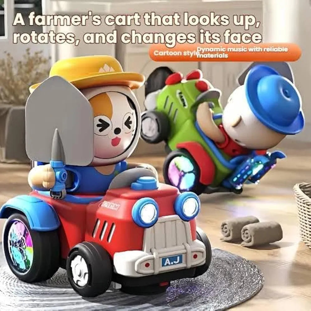 Buy Farm Tractor Toy Set with Light-Up Wheels, Battery Operated, 2-Pack, Red and Green | sams toy world Sam's Toy World  Sams toy world shop in Ahmedabad Gujarat 