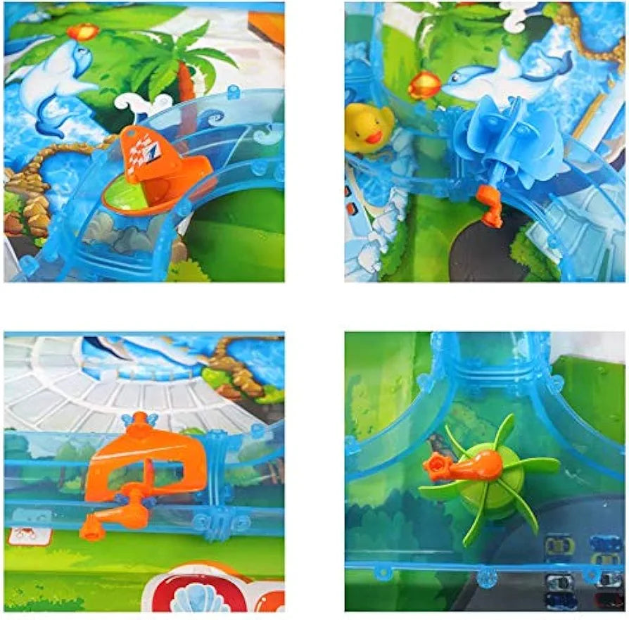 Buy COLOR TREE Toddler Bath Toys, Fun Fishing Games, Bathtub Toy, Summer Water Toy, 69 Piece Fun Toys, Ocean Track for Babies and Toddlers |Sams toy world Sam's Toy World  Sams toy world shop in Ahmedabad Gujarat 