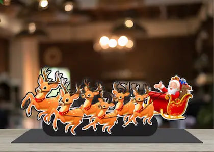 Buy Premium Christmas Decorations Santa Claus Figures for Table Showpiece for Christmas Decoration| Christmas Gift Items Christmas Table Stand for Home Decor (12" Inches) | sams toy world Sam's Toy World  Sams toy world shop in Ahmedabad Gujarat 