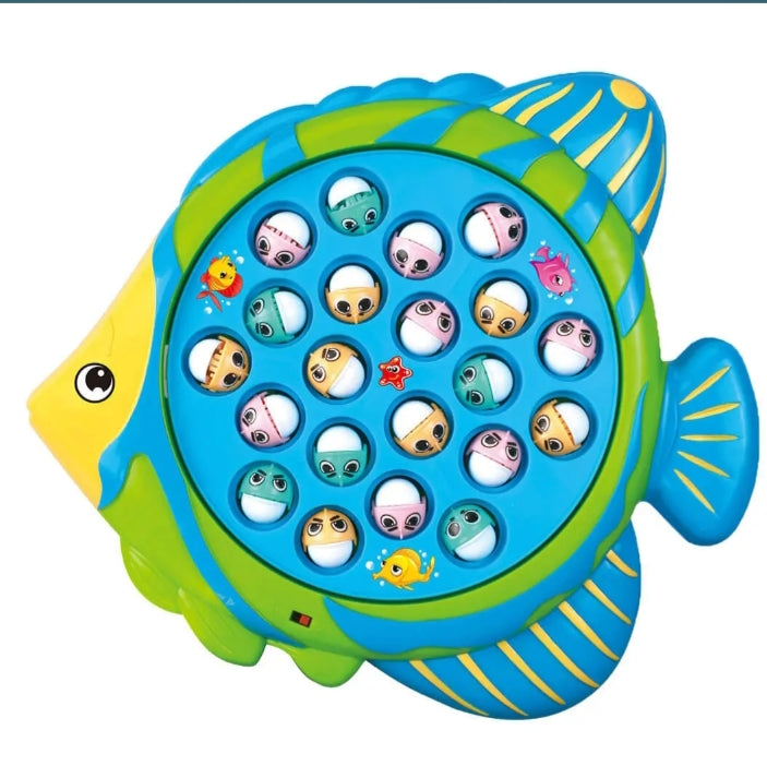 Buy Fishing Game Toy | with Rotating Board with |Music On/Off Switch for Quiet Play|sams toy world samstoy.in Sams toy world shop in Ahmedabad Gujarat 
