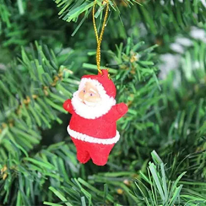 Buy Christmas Tree Decorations Santa Claus Pendant Small Hanging Ornaments Xmas Gift 18 Pcs | sams toy world Sam's Toy World  Sams toy world shop in Ahmedabad Gujarat 