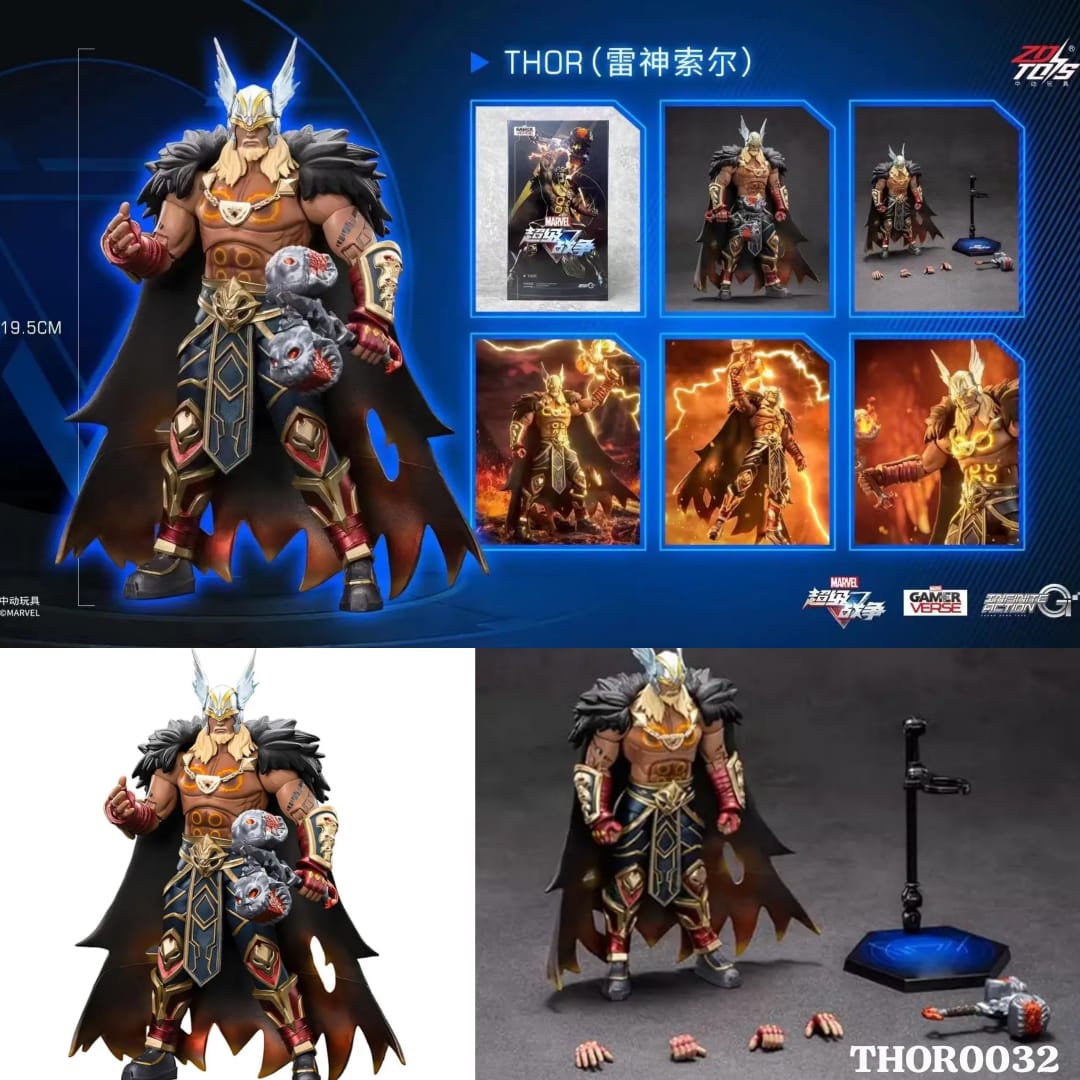 Buy Super War Game Series Collectible Figure Full Set: Thor, Video Game Style, 1:10 Scale Miniature Action Figurine  | sams toy world Sam's Toy World  Sams toy world shop in Ahmedabad Gujarat 