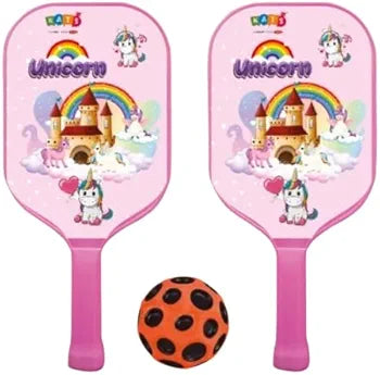 Pickleball Racket Set – 2 Lightweight Paddles 1 Soft Moon Ball – Fun ...