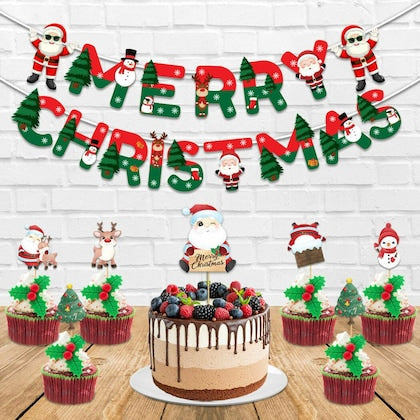 Buy Christmas Combo 24 Pcs Party Decoration Kit, Merry Christmas Decoration, Xmas Party Decoration | sams toy world Sam's Toy World  Sams toy world shop in Ahmedabad Gujarat 