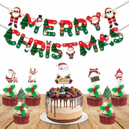 Buy Christmas Combo 24 Pcs Party Decoration Kit, Merry Christmas Decoration, Xmas Party Decoration | sams toy world Sam's Toy World  Sams toy world shop in Ahmedabad Gujarat 