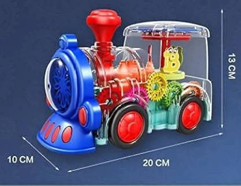 Buy Musical and 3D Lights Kids Multicolor Transparent Toy Gears Concept Toys    trainEngine | sams toy world Sam's Toy World  Sams toy world shop in Ahmedabad Gujarat 