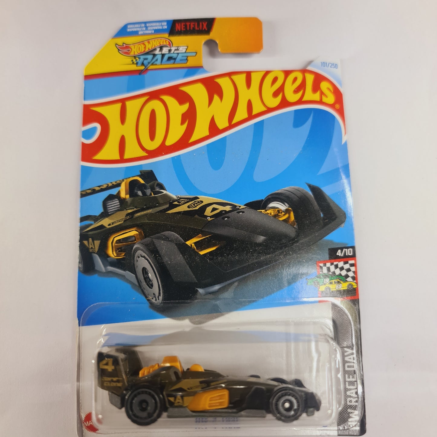 Hot Wheels HW -4 - TRAC BLACK | 2025 Mainline
| Sams Toy World | Ahmedabad Gujarat