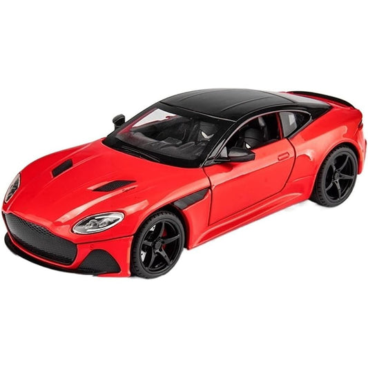 Sam 1:24 for Aston Martin GT Alloy Diecasts & Toy Vehicles Metal Toy Car Model Sound and Light Pull Back Collection Kids Gift