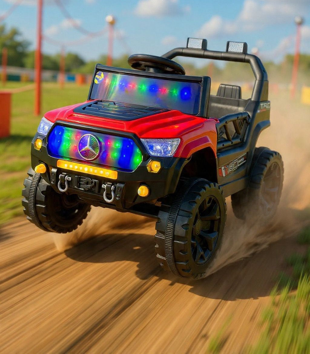 Buy Kids Ride On Jeep 4x4 Heavy Duty 2026| with remote control  | make in Gujarat | visit the kids Car Store samstoy.in Sams toy world shop in Ahmedabad Gujarat 