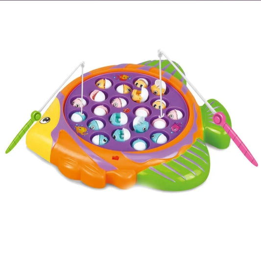 Buy Fishing Game Toy | with Rotating Board with |Music On/Off Switch for Quiet Play|sams toy world samstoy.in Sams toy world shop in Ahmedabad Gujarat