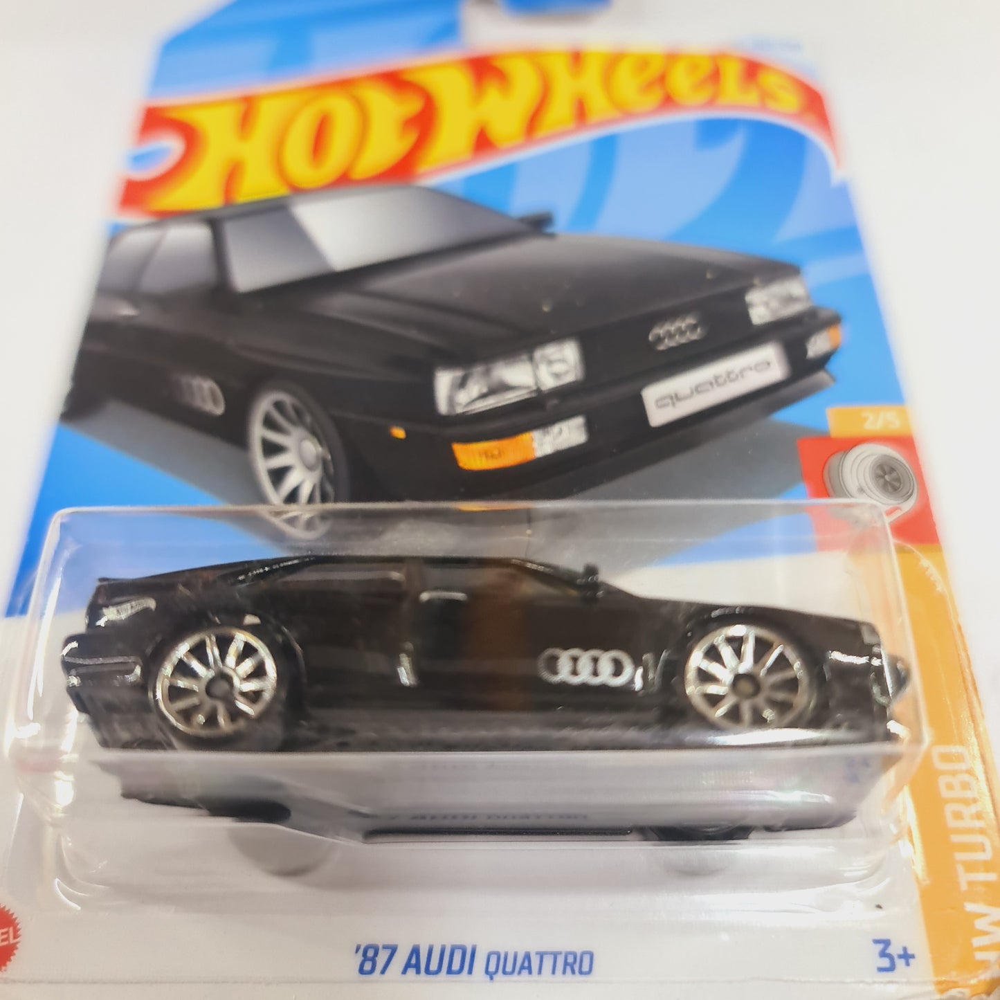 Hot Wheels 87 AUDI QUATTRO BLACK | 2025 Mainline
| Sams Toy World | Ahmedabad Gujarat