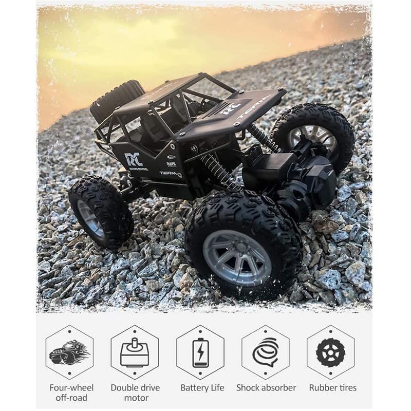 Buy Rock Crawler SPRAY Offroad Car | Die Cast Metal | Cool Lightings and Mist Spray samstoy.in Sams toy world shop in Ahmedabad Gujarat 