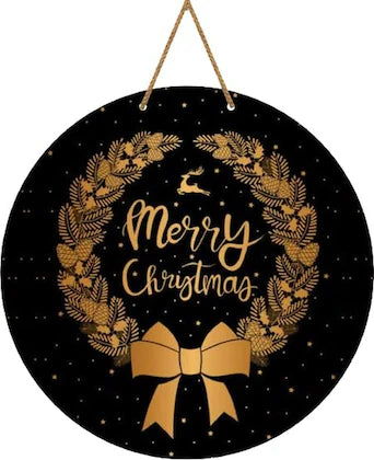 Buy Premium Merry Christmas Printed Wall Hanging for Home and Office Decor Christmas Decorations Items 10" Inches | sams toy world Sam's Toy World  Sams toy world shop in Ahmedabad Gujarat 