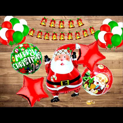 Buy Merry Christmas Decoration/Santa Claus Decoration Pack Of 45 Pcs | sams toy world Sam's Toy World  Sams toy world shop in Ahmedabad Gujarat 
