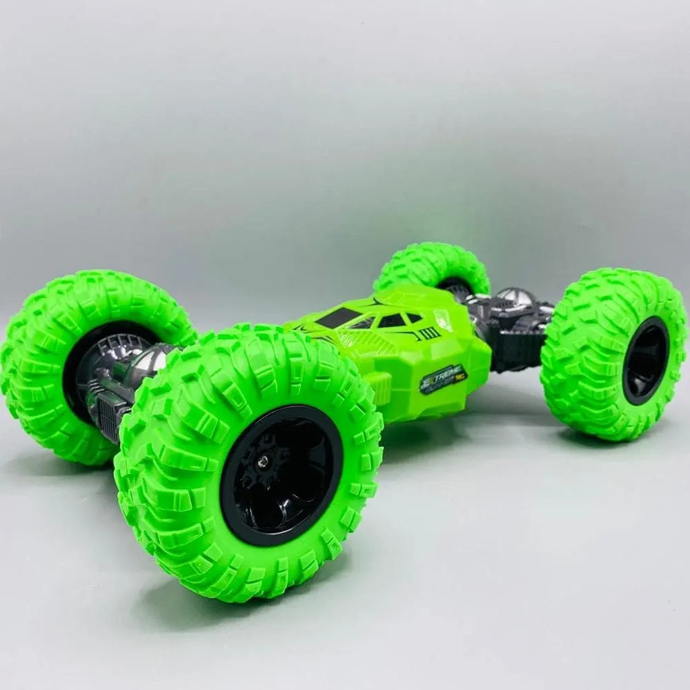 Buy Double Sided Stunt Racing Moka, Drive Off Road Rock Crawler Remote Control RC Car with 2.4 GHz, Monster Stunt car Toy for Kids, Boys samstoy.in Sams toy world shop in Ahmedabad Gujarat 
