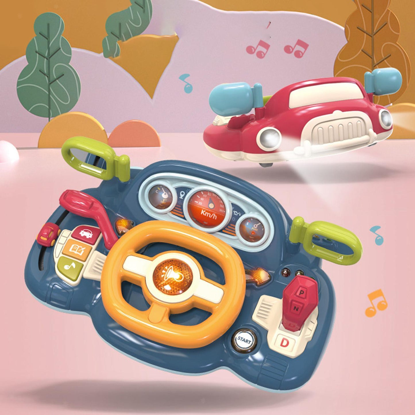 Buy Steering Wheel Game Toy Toddlers Early Educational Preschool Toy samstoy.in Sams toy world shop in Ahmedabad Gujarat 