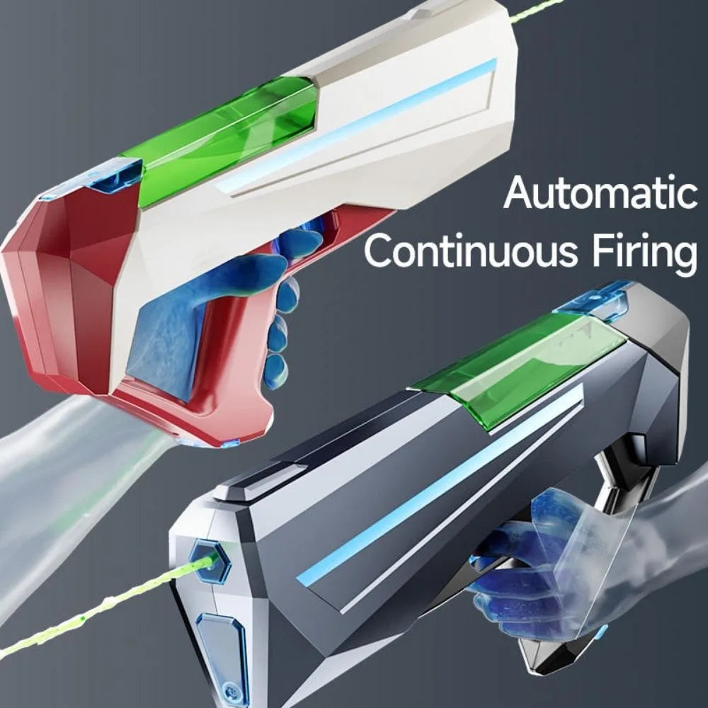 Best Electric Automatic Water Gun Toy | Battery Powered Holi Squirt Blaster | 1 Player | Age 5+ | Sams Toy Ahmedabad