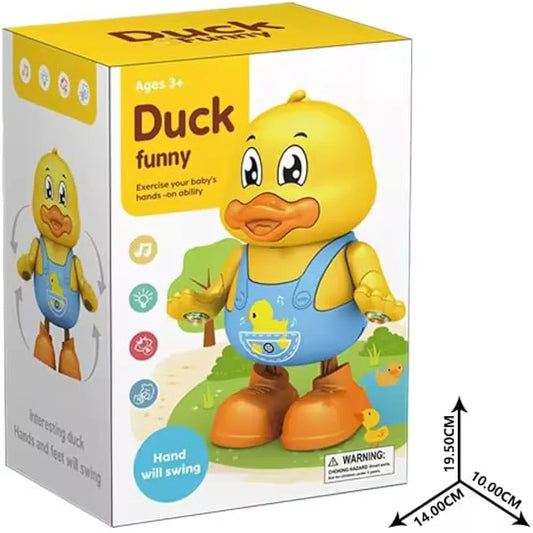 Buy Duck Funny Cute Dancing Electric Musical Duck Cartoon with Lights  Robot Toys | sams toy world Sam's Toy World  Sams toy world shop in Ahmedabad Gujarat 