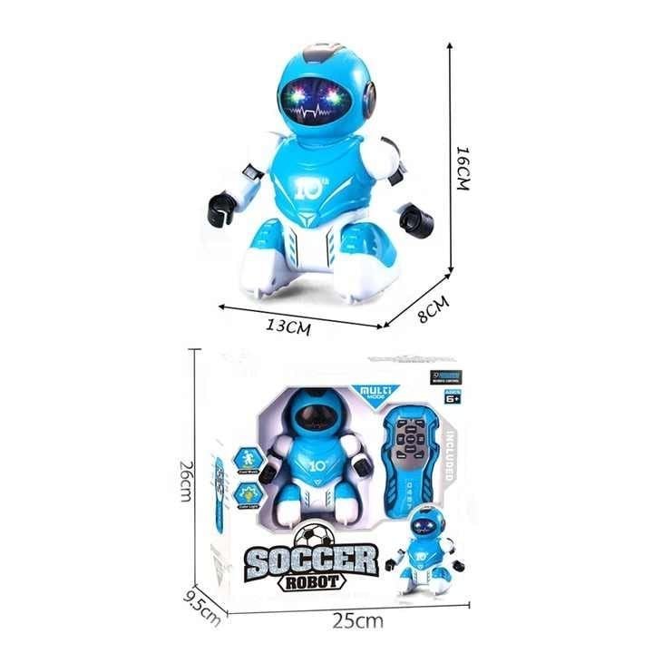 Buy RC Robot Football Game Toy | Remote Control Soccer Playing Robot with Dribble| Tackle & Shoot Actions |sams toy world samstoy.in Sams toy world shop in Ahmedabad Gujarat 