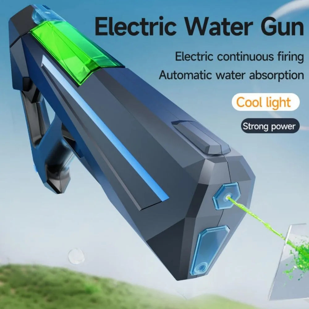 Best Electric Automatic Water Gun Toy | Battery Powered Holi Squirt Blaster | 1 Player | Age 5+ | Sams Toy Ahmedabad