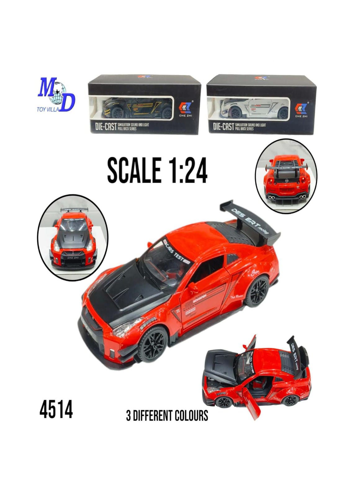 Buy Diecast Toy Car Scale Model,Pull Back Vehicles Alloy Siulation Supercar with Lights and Sound Also | Sams toy world Sam's Toy World  Sams toy world shop in Ahmedabad Gujarat 