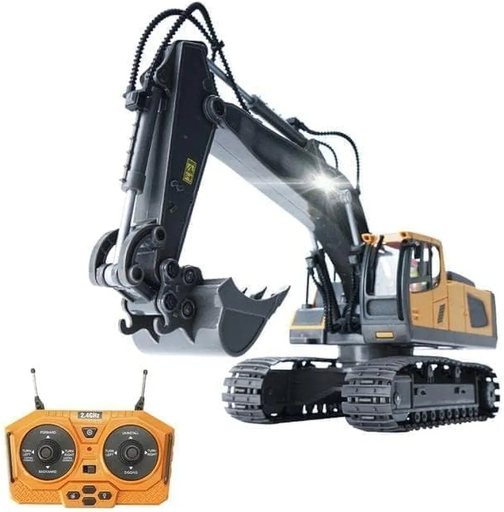 Buy Remote Control Excavator Toy – RC Construction Vehicle with 680° Rotation, Tower Hauler Digger Model for Kids | sams toy world Sam's Toy World  Sams toy world shop in Ahmedabad Gujarat 