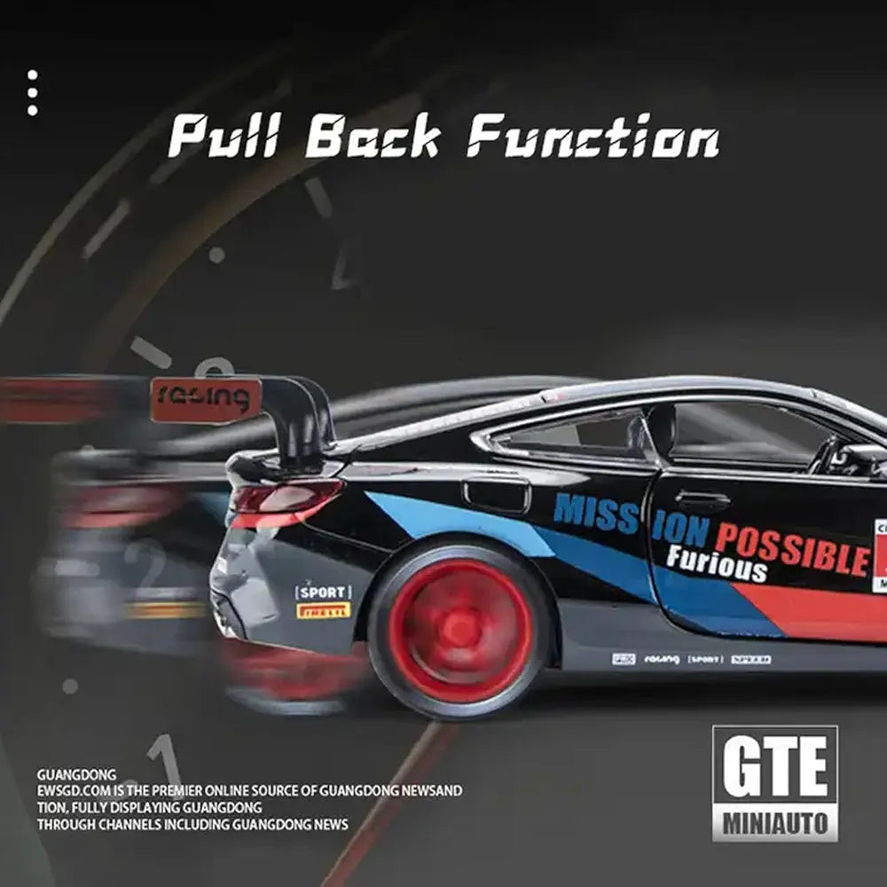 Buy 1:32 BMW M8 Thunder Toy Car Metal Pull Back Diecast Car with Openable Door and Sound Light, Gifts Toys for Kids Black | sams toy world Sam's Toy World  Sams toy world shop in Ahmedabad Gujarat 