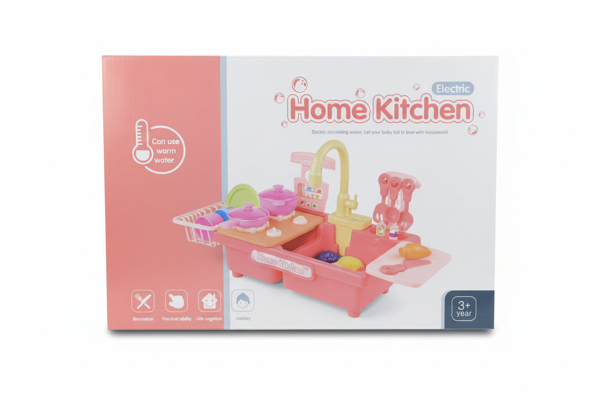 Buy Washbasin Toy, Electric Kitchen Play Sink with Water Circuit, Dishwasher, Toys with Simulated Tap and Included Kitchen Accessories for Children | sams toy world Sam's Toy World  Sams toy world shop in Ahmedabad Gujarat 