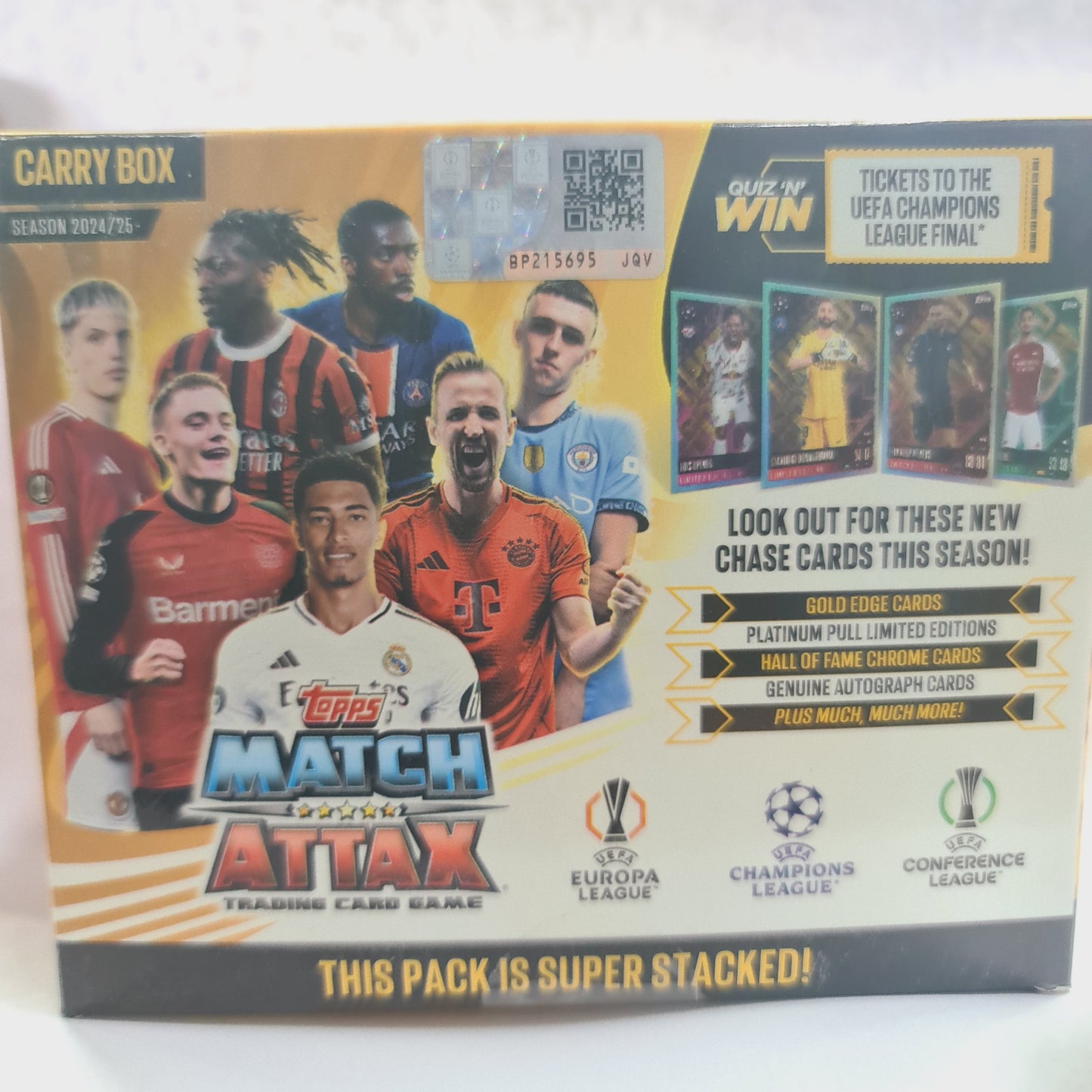 Topps Match Attax 24/25 Football Card Carry Box pack MRP ₹:899 | SAMS TOY WORLD | AHMEDABAD