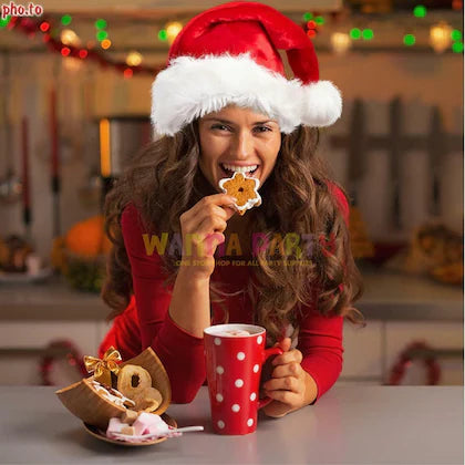 Buy Plush Santa Red Hat With Plush Ball, Velvet Red Santa Hat For Christmas, X-mas Party Hat for Adults, Santa Claus Hats | sams toy world Sam's Toy World  Sams toy world shop in Ahmedabad Gujarat 